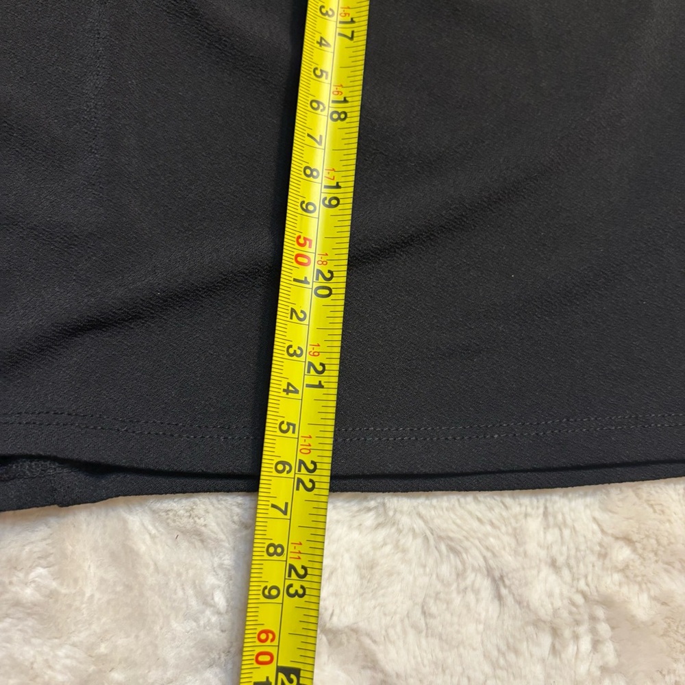 BOLD elements Top Large Black Draped Short Sleeve… - image 13